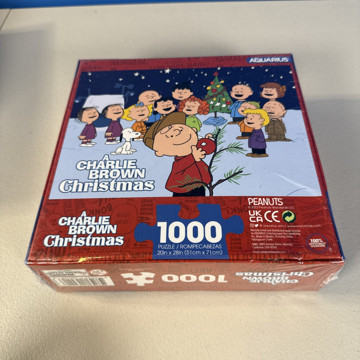 Christmas Puzzles Lot of 3 TV Movie Friends Charlie Brown Christmas Vacation Set