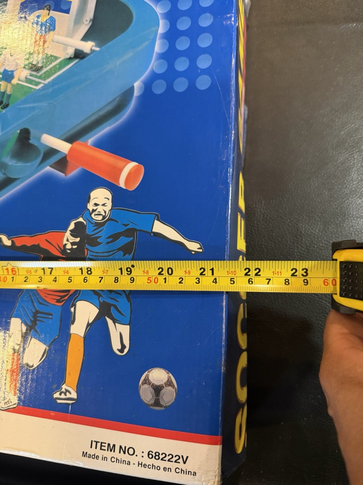 Vintage World Champion Tabletop Soccer Game Real Sports Action New in Box Toy
