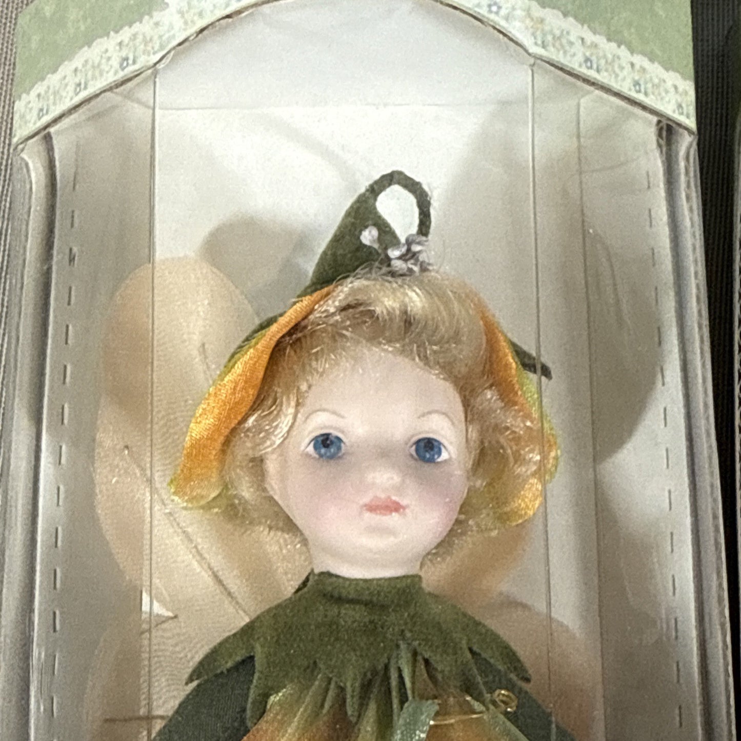 Fairyland Fantasies Patsy Becky Porcelain Fairy Dolls NIB Pair