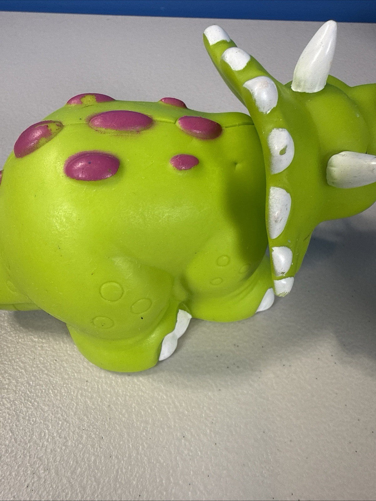 Fisher Price Little People Triceratops Dino Figure Cave Girl Incomplete No Egg