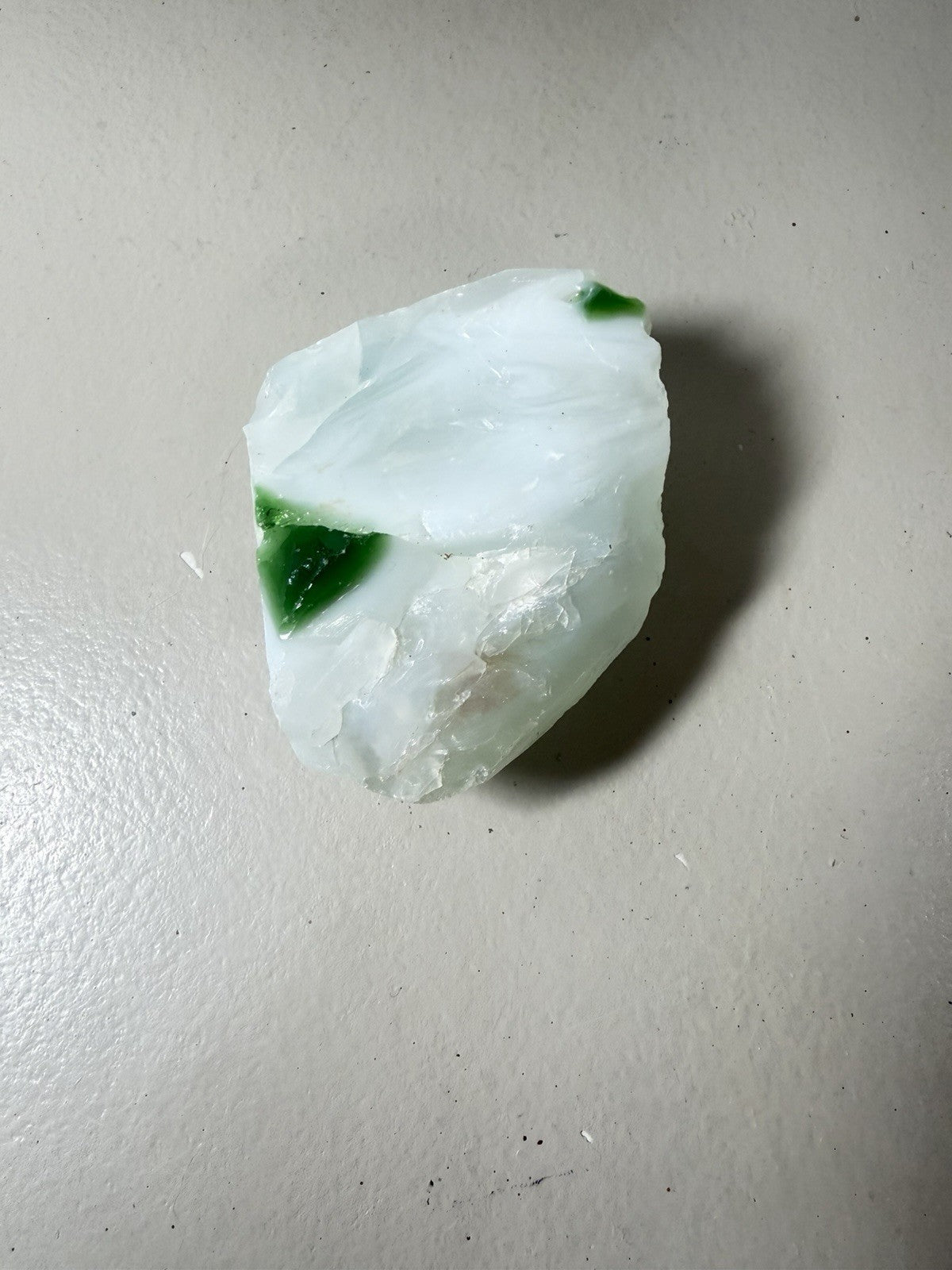 Raw Slag Glass Cullet Chunks Green Blue White Craft Stones Lot of 15 items