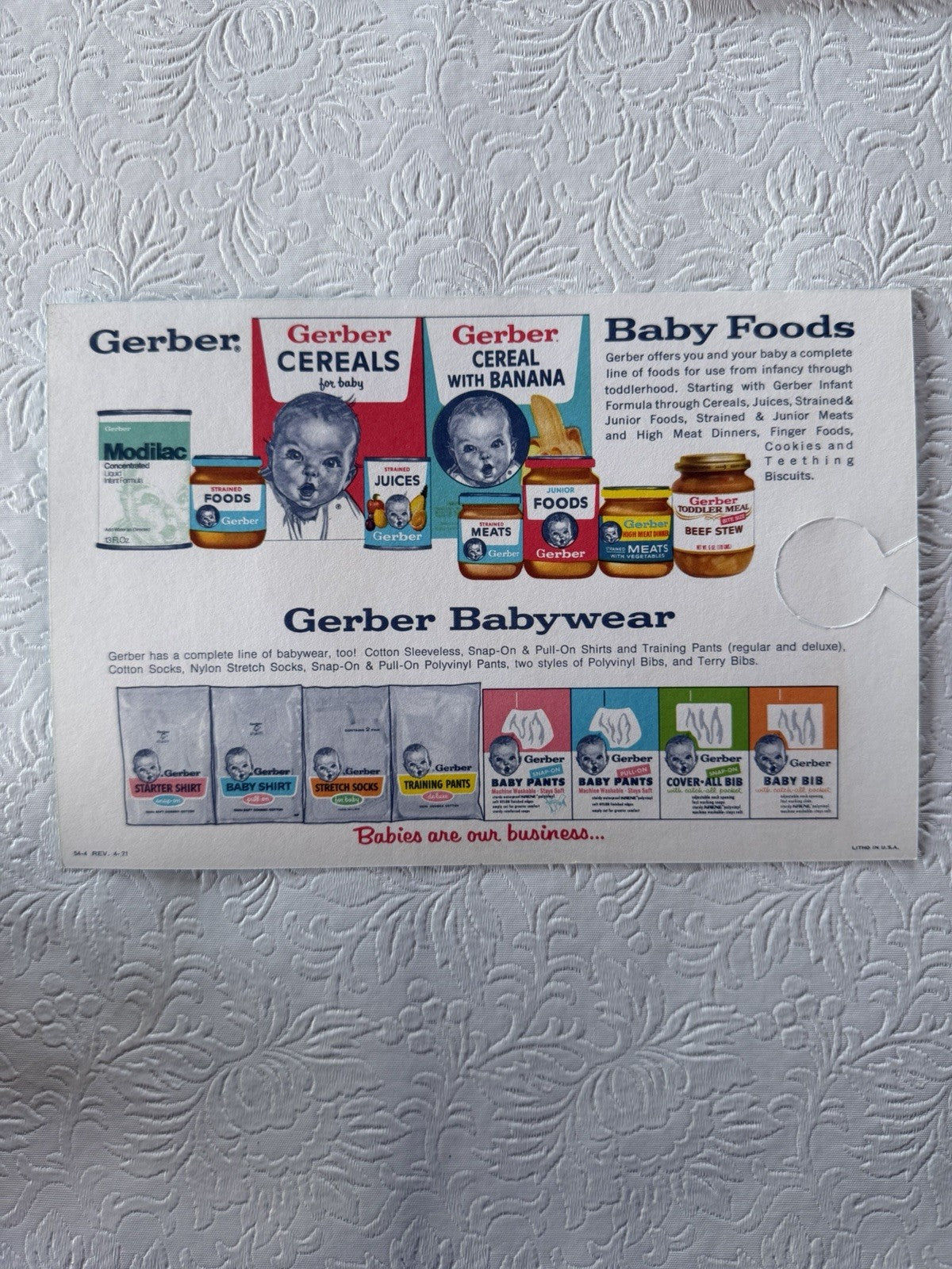 Vintage 1971 New Baby Welcome Packet Gerber Advertising Ephemera Parent Lot