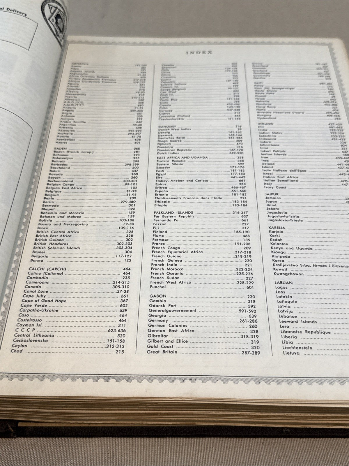Worldwide Stamp Album Collection Comprehensive Many Stamps Canceled Mint Vintage