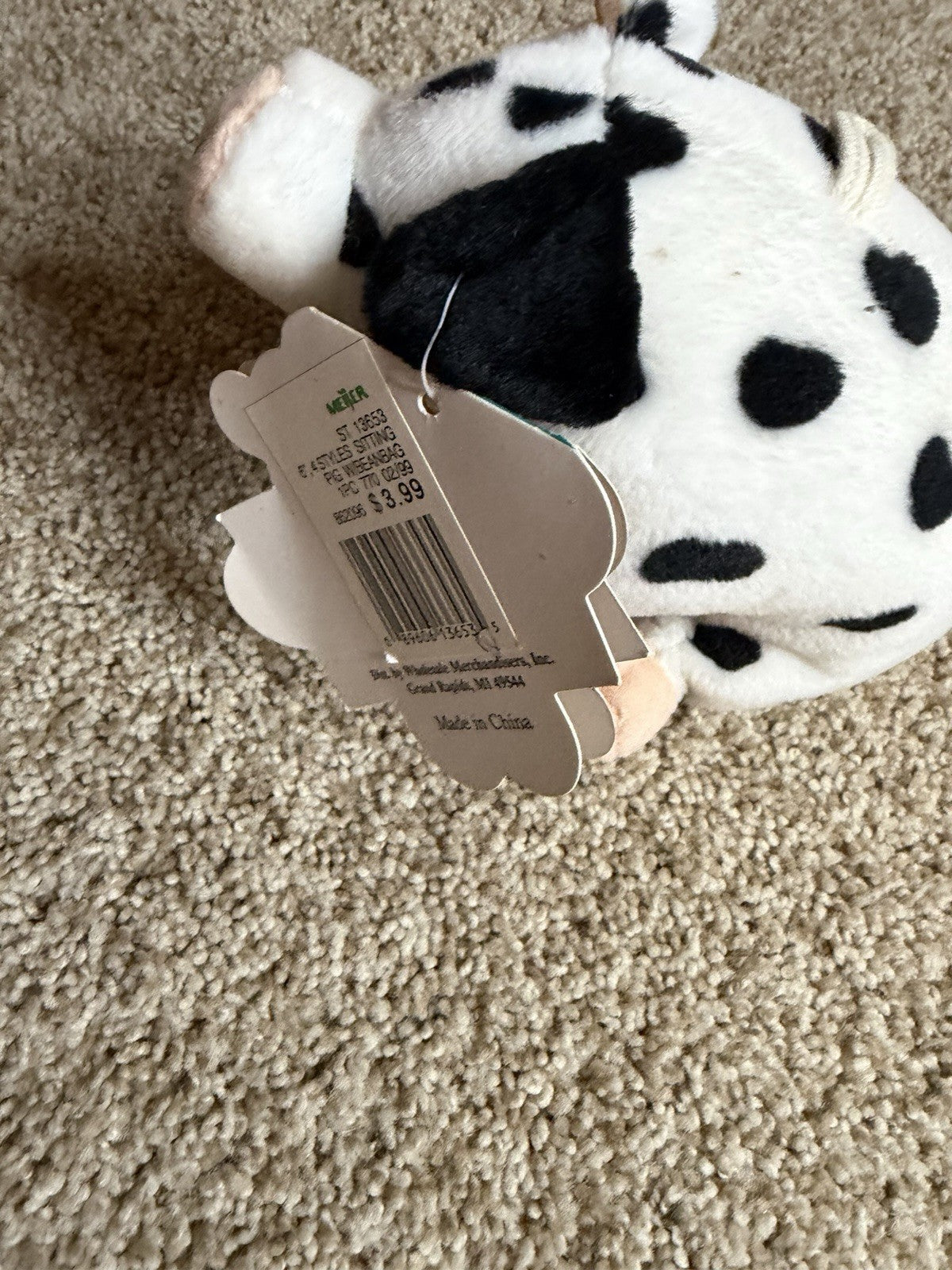 Plush Animals Lot 6 Bear Giraffe Cow Pig Kellytoy Wishpets Animal Alley Stuffed