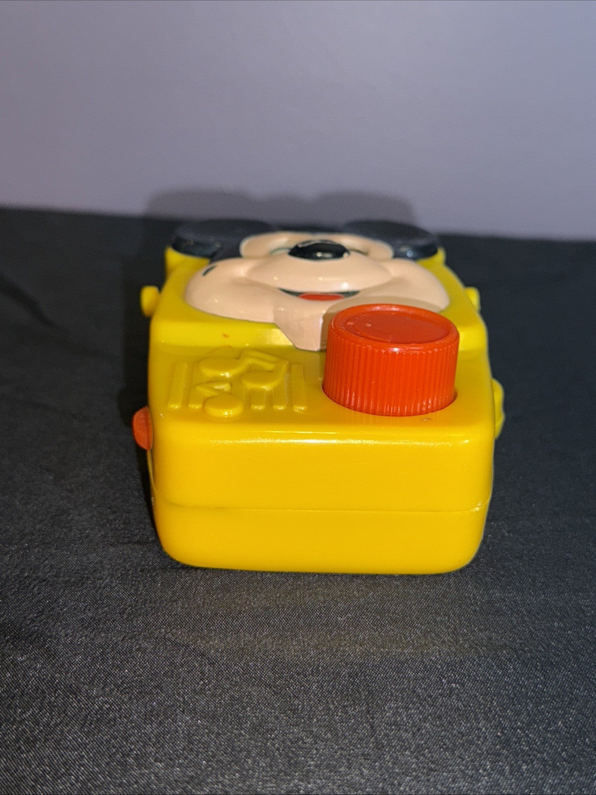 Vintage Mickey Mouse Wind Up Music Box Ilco Disney No Strap MUSIC WORKS