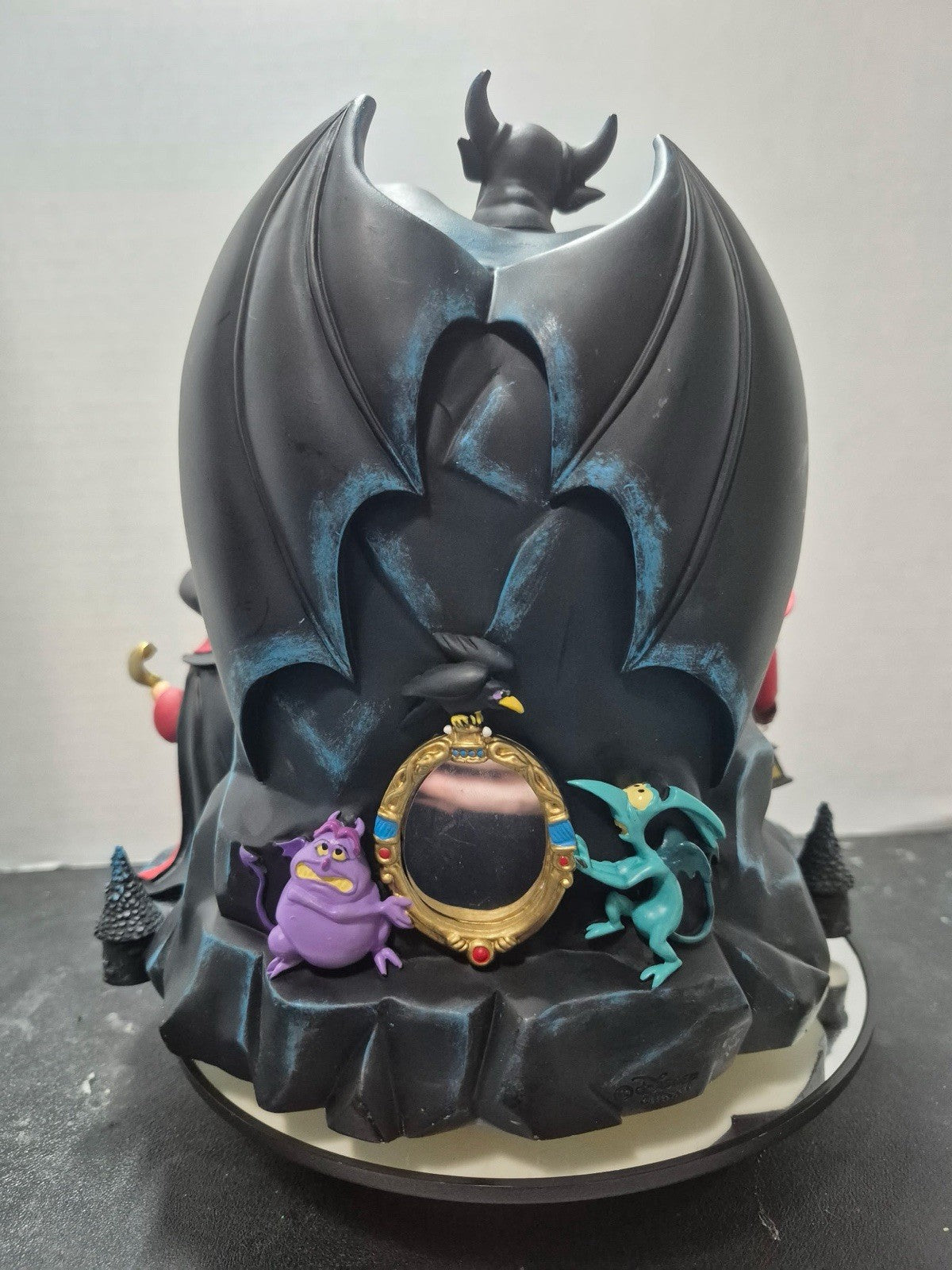 Disney Villains Snow Globe Maleficent Cruella Jafar Evil Queen Figures No Box