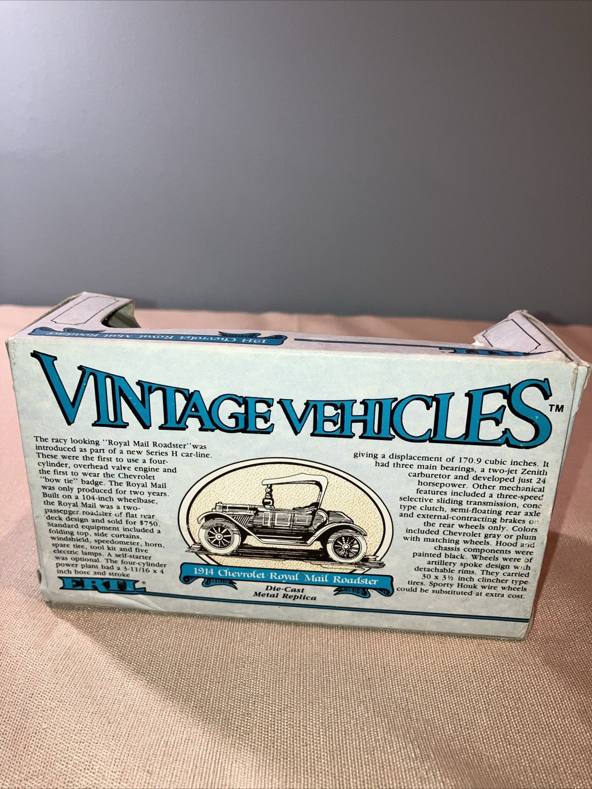 Ertl Vintage Car Lot Model T Packard Chevy Roadster Diecast 1:36