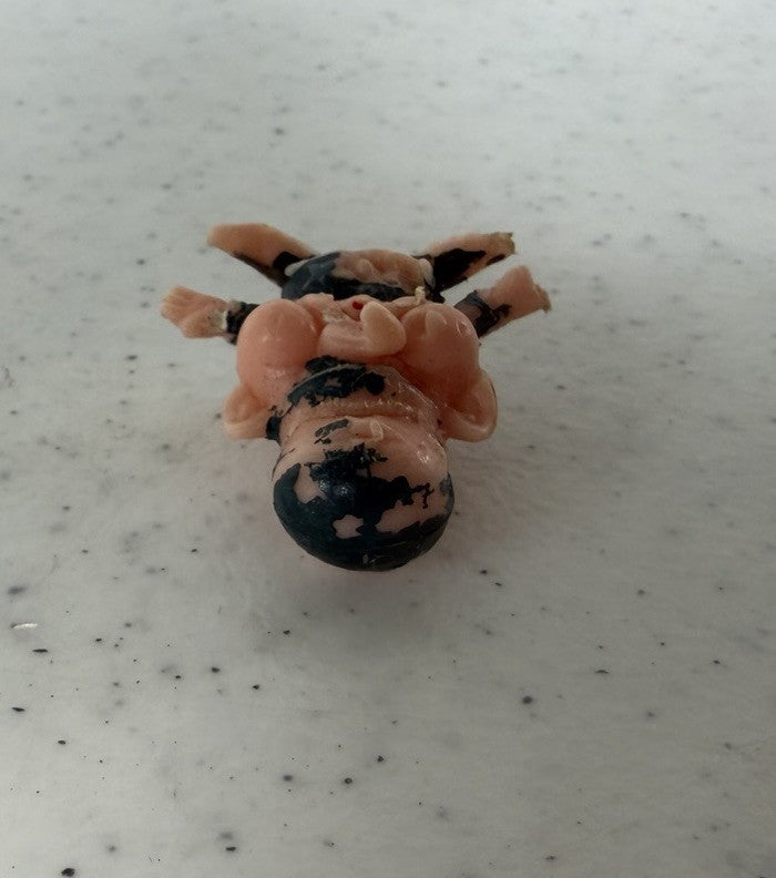 Vintage 1986 Mel Appel Weird Ball Slughead Collectible Figure Rare Baseball Toy