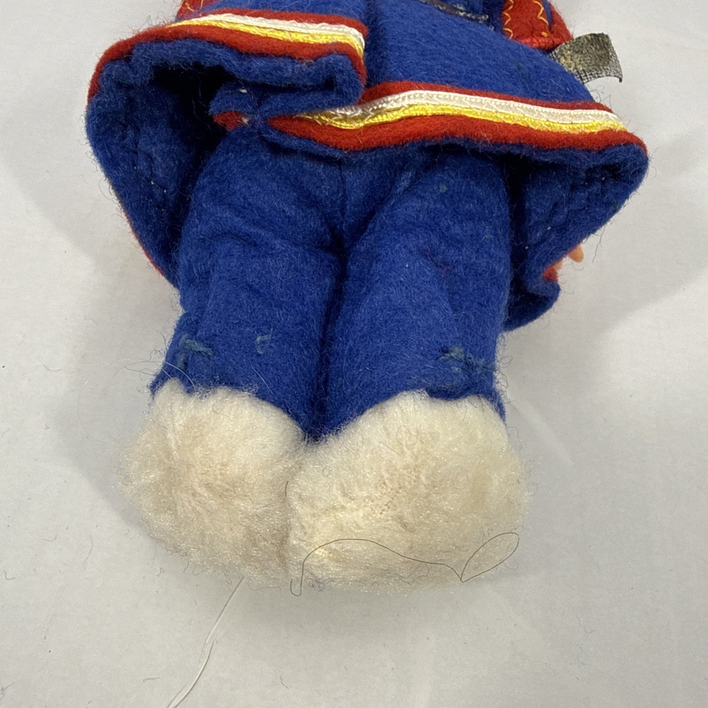 Vintage GDR Ari Doll Sami Lapland Costume Sleep Eyes East Germany 9"