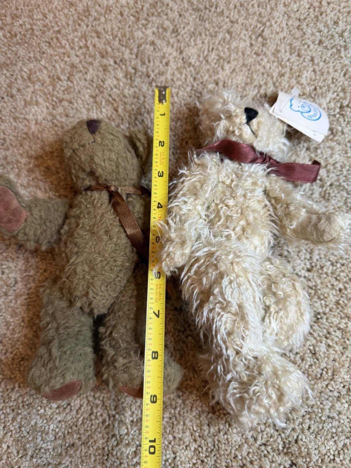 Vintage Teddy Bear Plush Lot 4 Ganz Cottage Collectibles Tagged Stuffed Animals