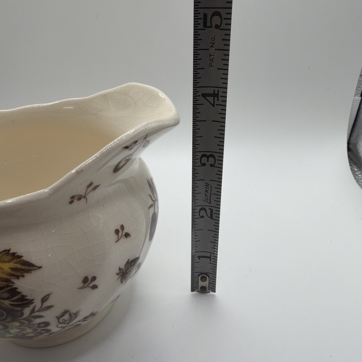 Johnson Brothers Autumn Delight Ironstone Creamer Sugar Bowl England