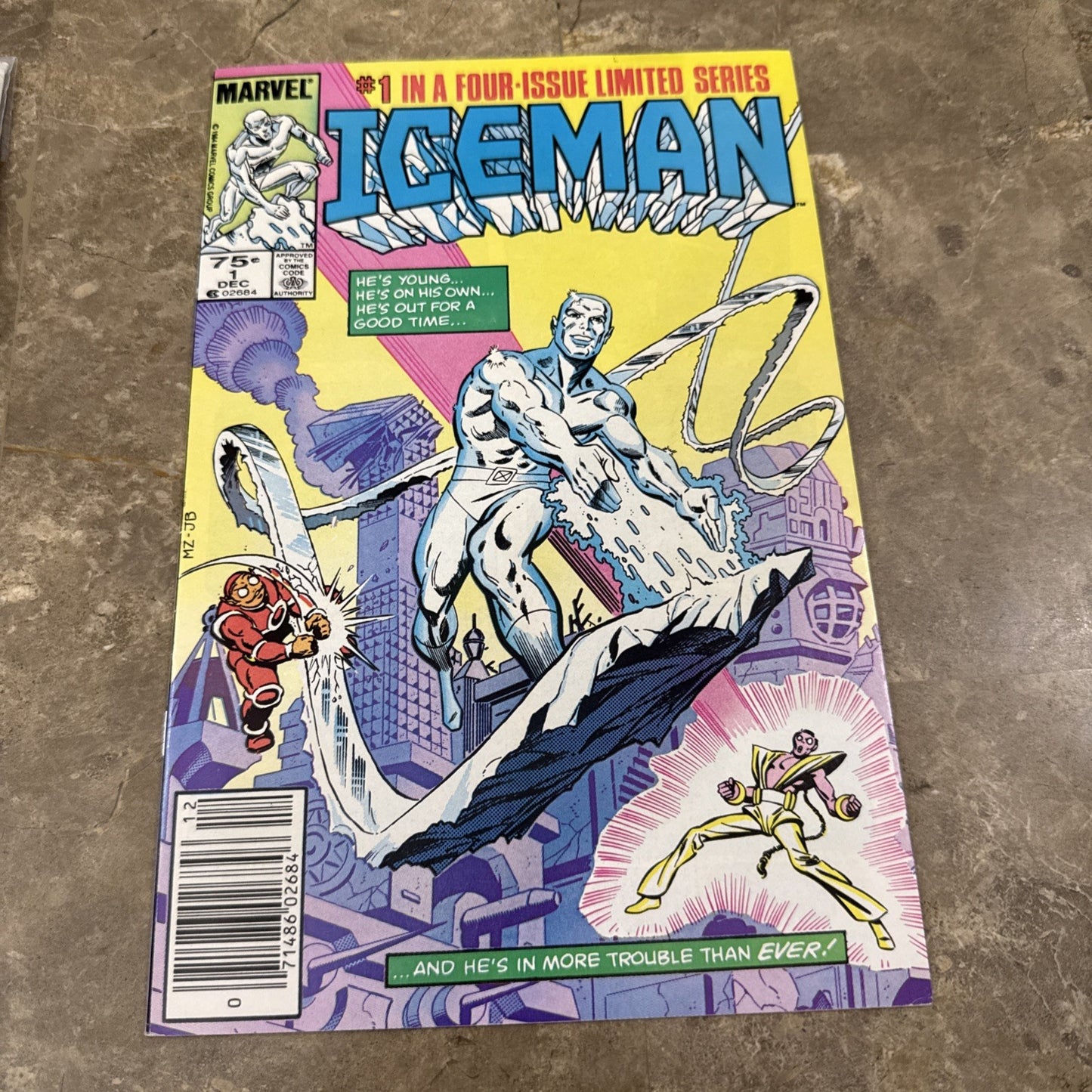 Marvel Iceman #1 #2 Limited Series Lot 1984 + X-Men Classic 55 & X-Factor 72