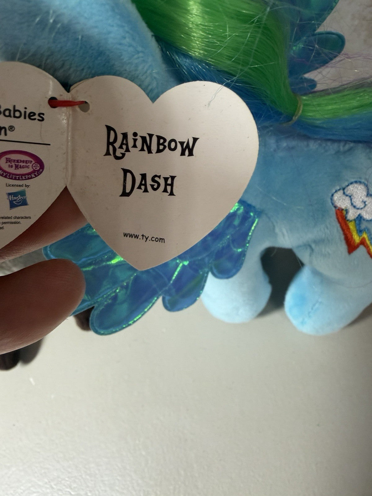 Ty Beanie Babies Character Plush Lot 6 Shrek Dora Madagascar Minion Disney MLP