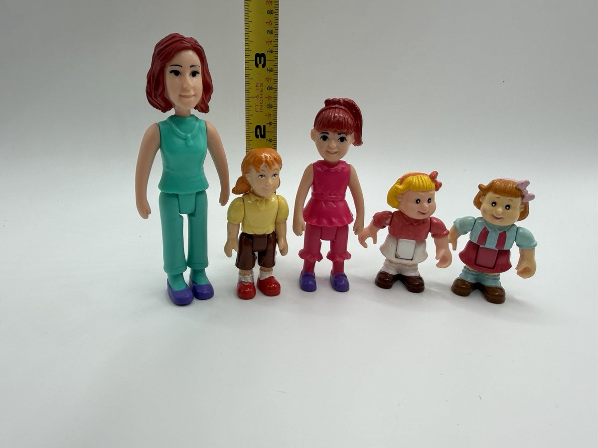Kid Connection Dollhouse Family Figures Mom Mother Children Kids Toy Lot of 5