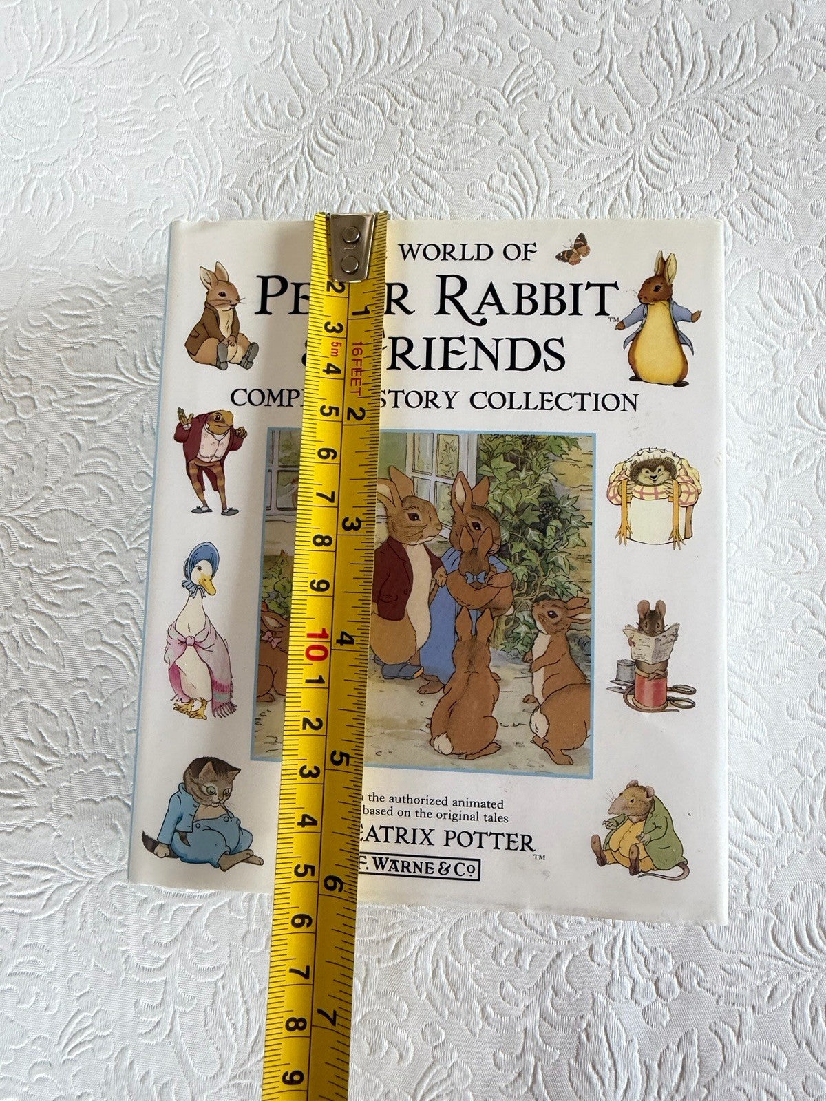 Vintage Beatrix Potter Peter Rabbit Treasury Books Stickers 1983 Gift Lot