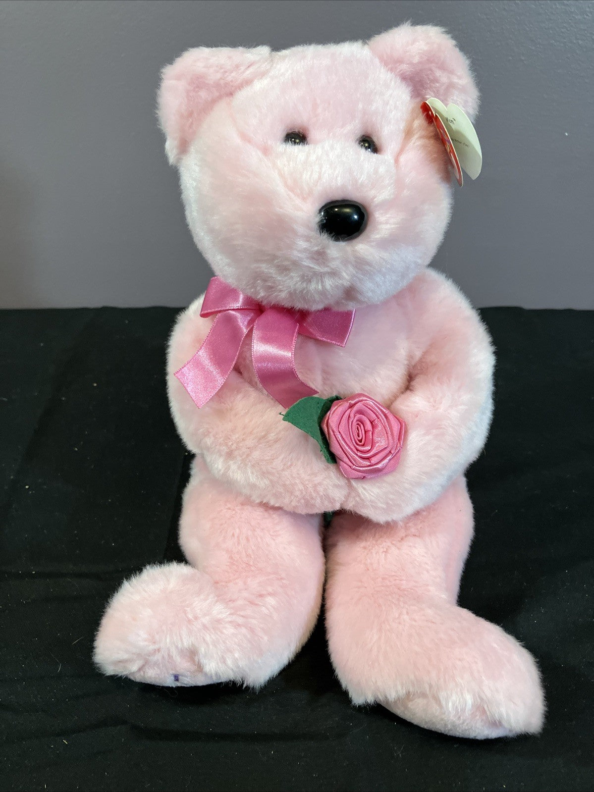 Ty Beanie Baby MOM Bear 2005 Internet Exclusive MWMT 8.5 Inch Plush