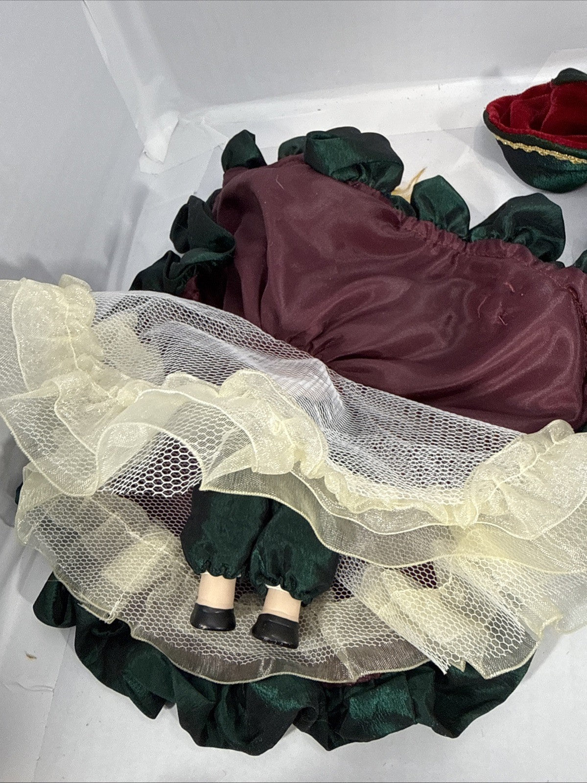 Katherines Collection Wayne Kleski Christmas Dolls Velvet Pair NWT