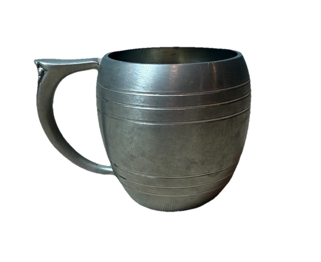 Vintage Preisner Pewter Miniature Mug 2126 Small Tankard Collectible 2"