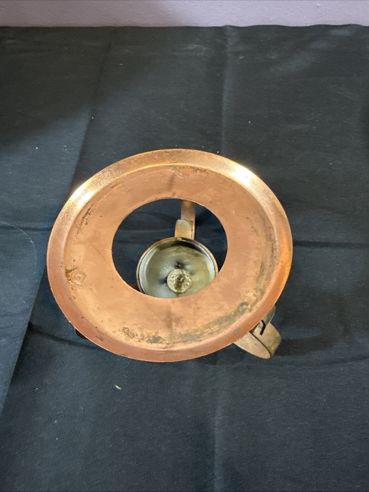 Vintage Solid Copper Buffet Chaffing Dish And Warmer Bowl Set of 3 Pieces