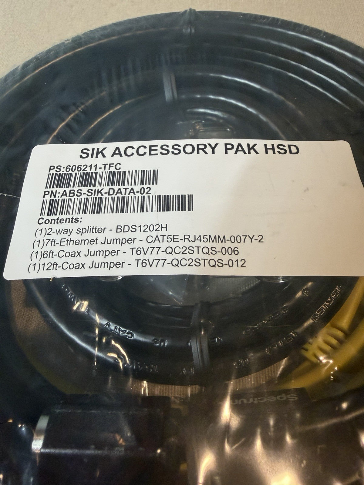 Amphenol Spectrum SIK Accessory Pack HSD Cable Splitter Kit Sealed New