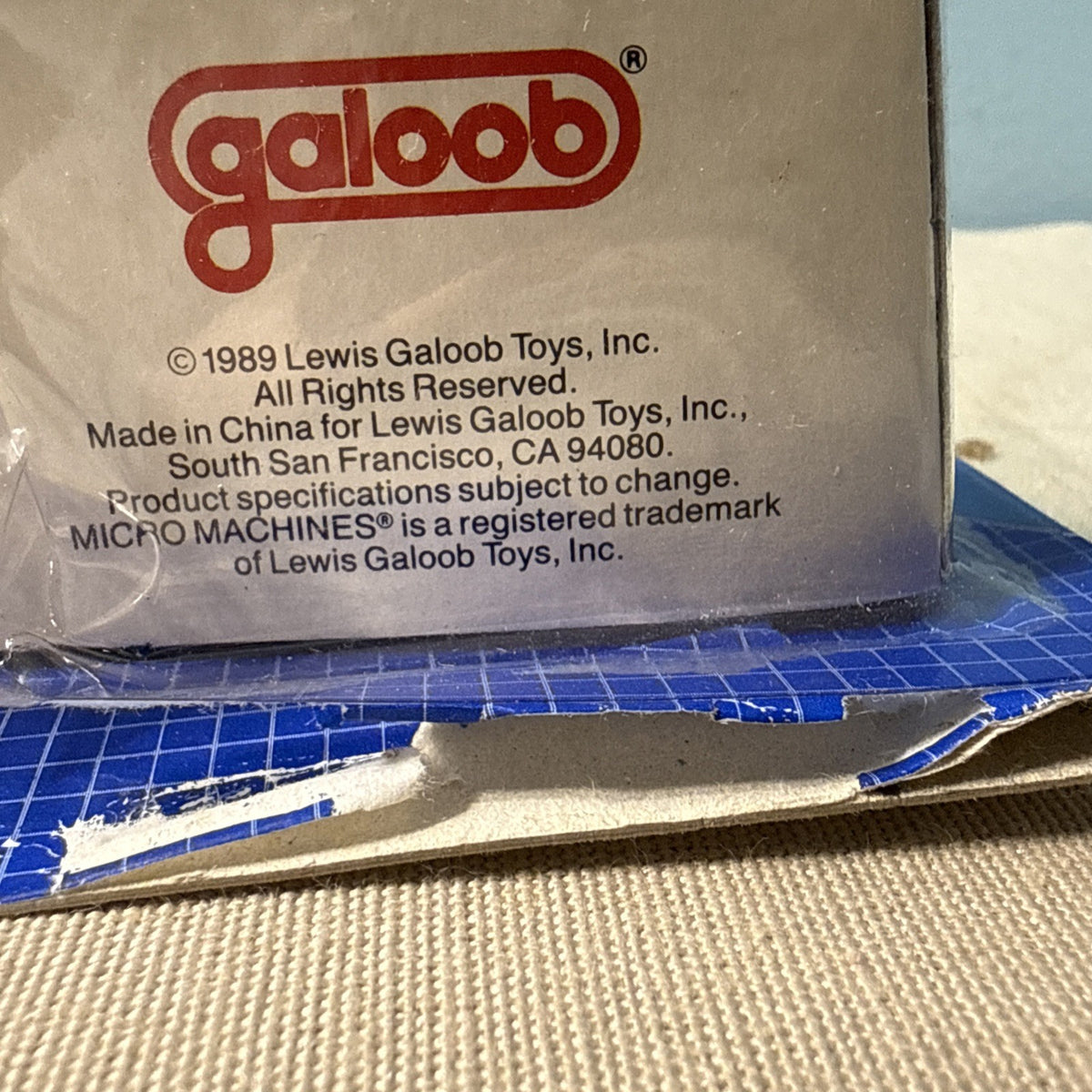 Vintage 1989 Galoob Micro Machines Micro Lights Set 12 Tucker Torpedo See Photos
