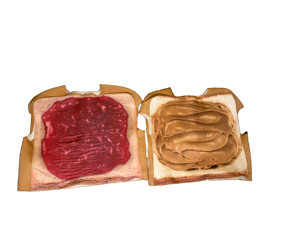 EraSpooky Peanut Butter Jelly Sandwich Costume Adult Couples Food Outfit Set 2pc
