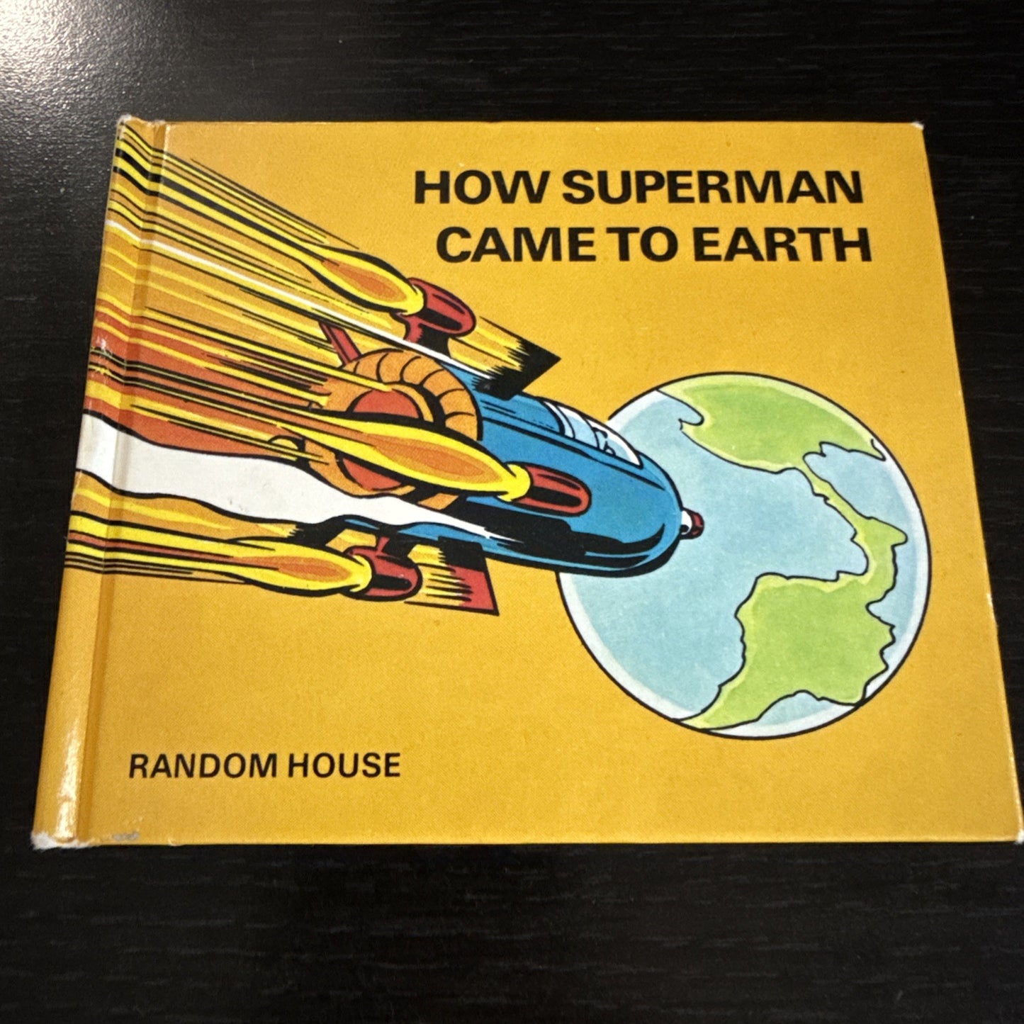 Vintage 1980 The Story Of Superman 4 Books by Random House DC Comics Mini Box