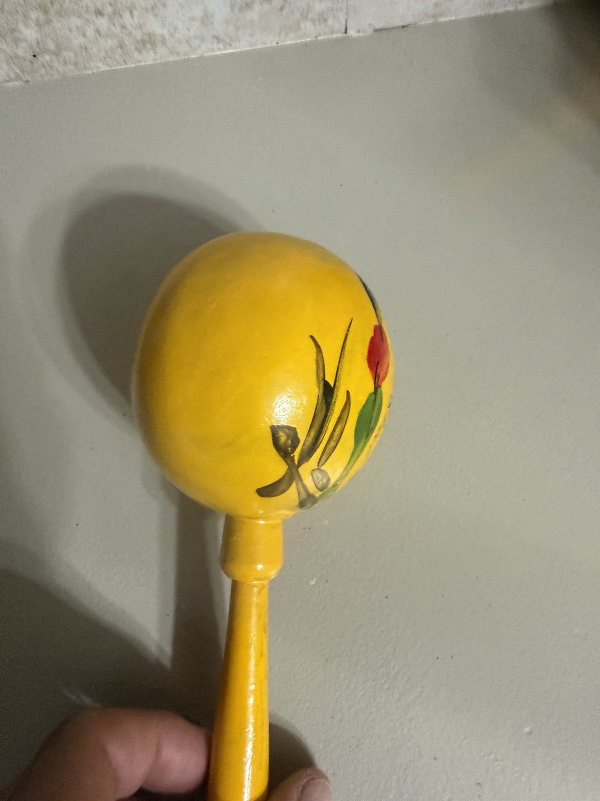 Vintage Mexico Souvenir Maracas Mini Sombrero Hand Painted Gift Lot