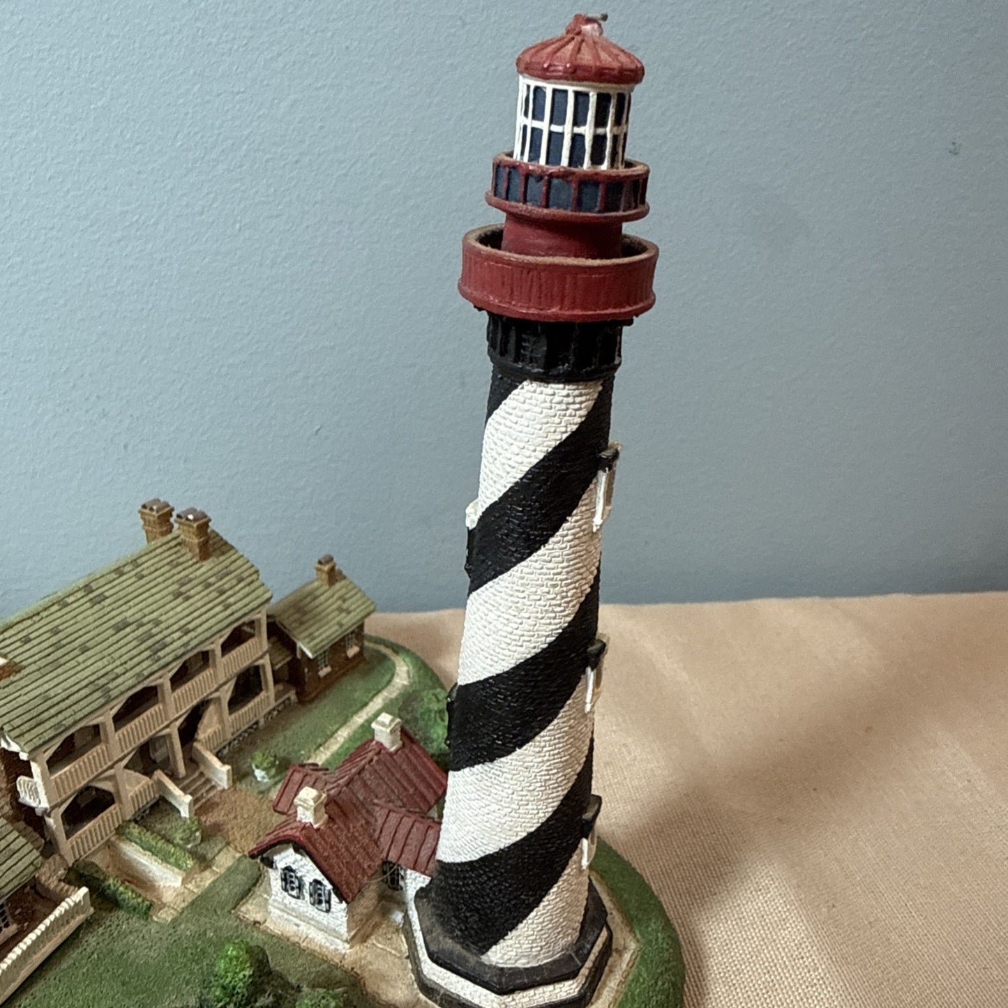 Danbury Mint St Augustine Light Station Lighthouse Florida Collectible Figurine