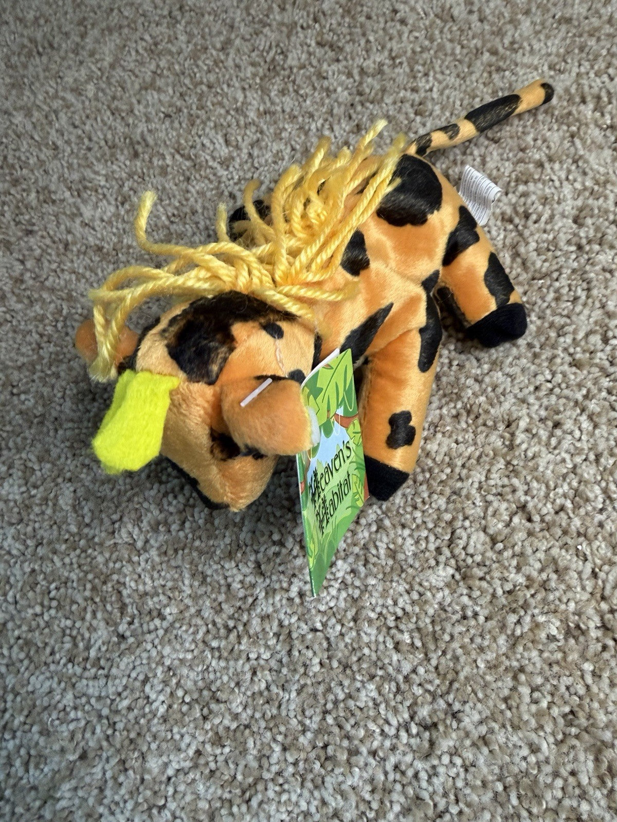 Vintage K&M International Kellytoy Jungle Beanbag Plush Animals Lot 1994 1997