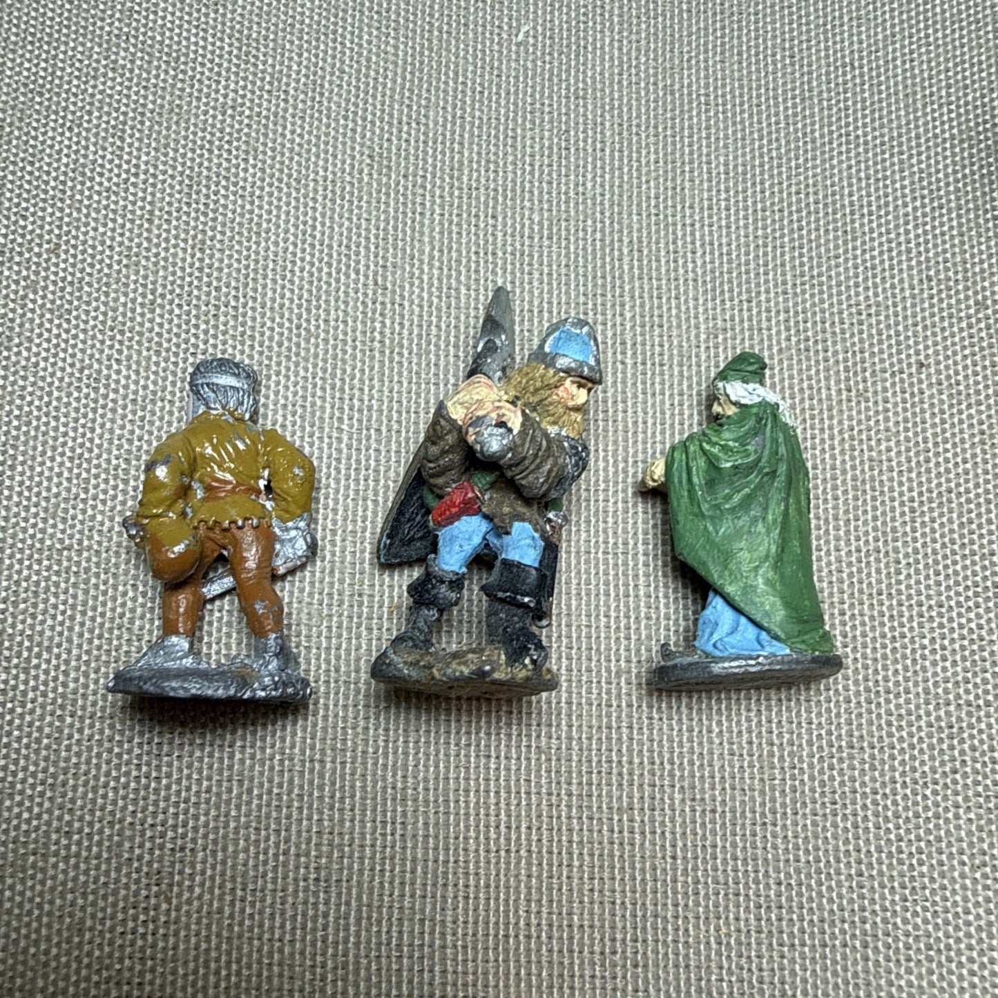 Vintage Metal D&D RPG Miniature Bulk Lot Of 16 Oldhammer Citadel Wizards Elves