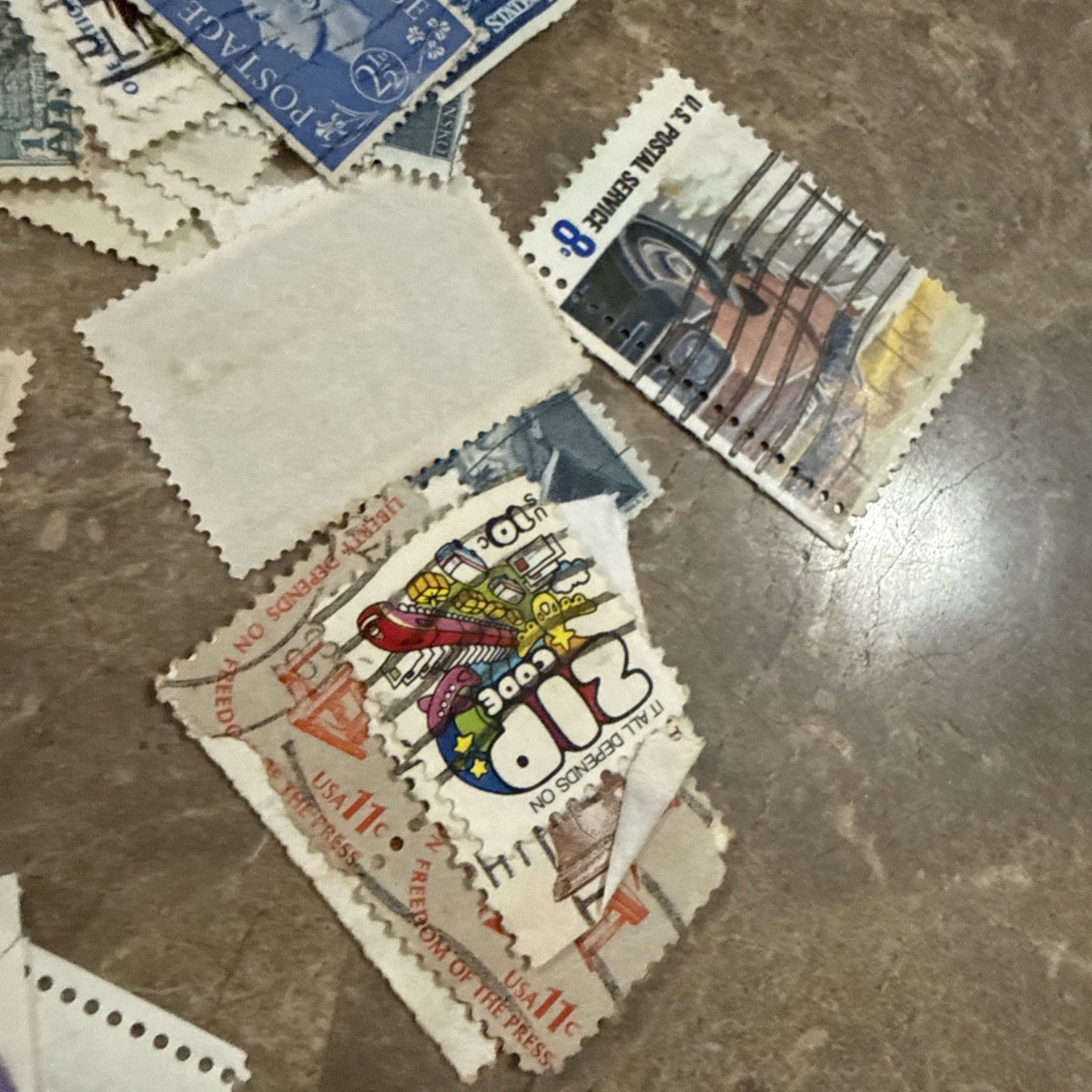 1952 Stamps and Flags of the World Stamp Book Extra Stamps Lot