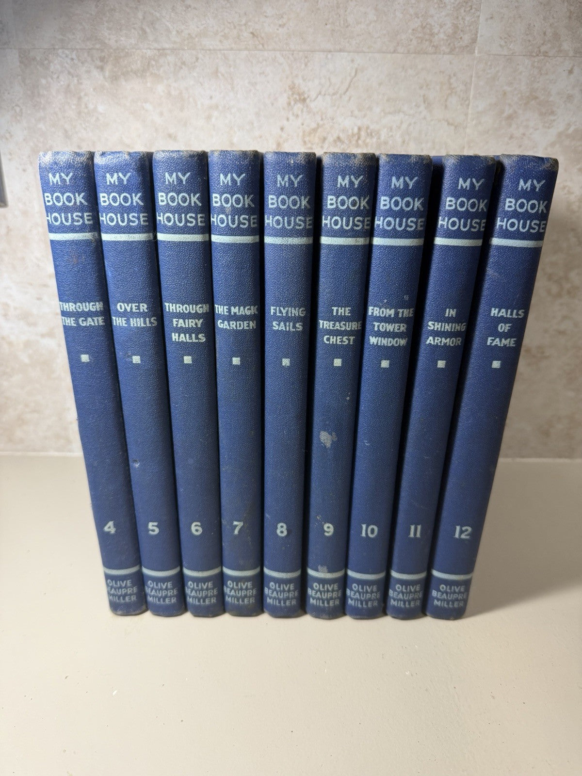 Vintage My Book House Set Volumes 4-12 Oliver Beaupre Miller Books