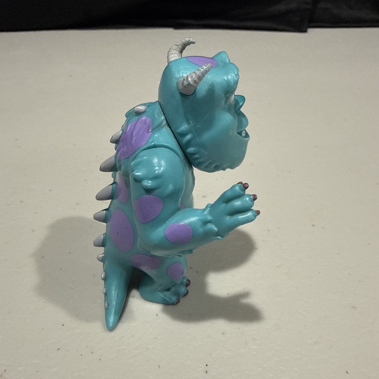 Disney Pixar Monsters Inc Sully Mini Figure 3 Inch, Blue Vinyl, Preowned