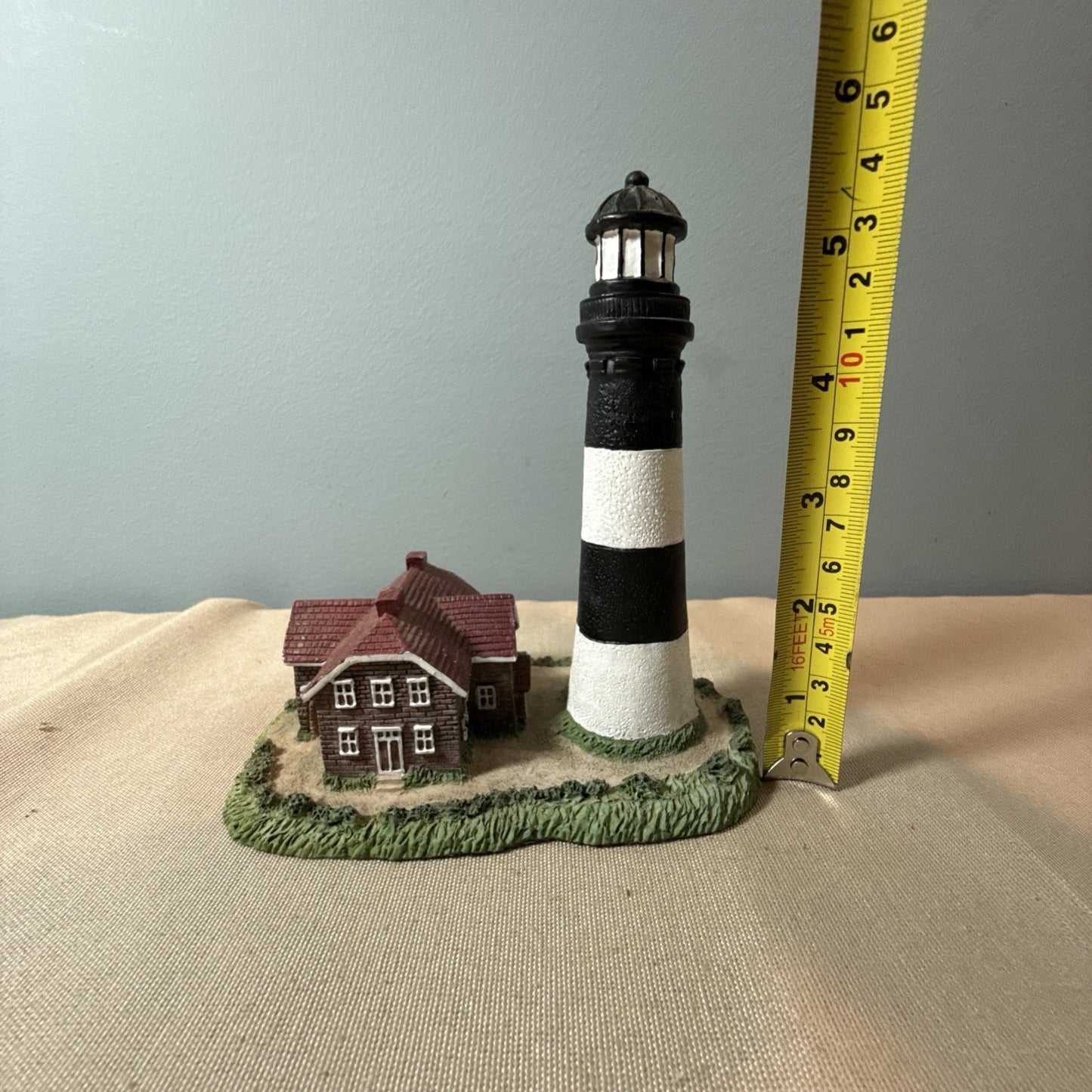 Scaasis Fire Island Lighthouse New York Figurine Collectable Coastal Decor 6"