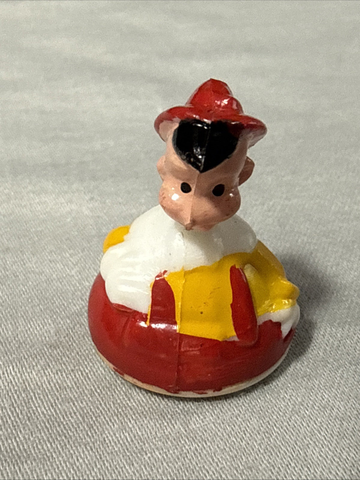 Vintage Disney Roller Toys Lot of 4 Mickey Pluto Pinocchio HK