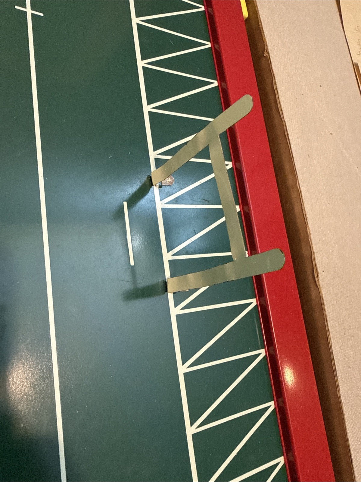 Vintage Tudor Tru Action Electric Football Game Model 500 Tested Working 1960s