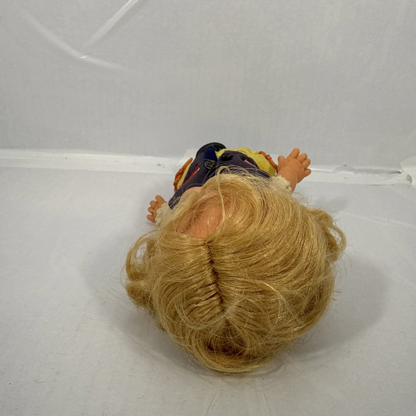 Vintage Hong Kong Pocket Doll Side Glancing Eyes Folk Costume Boy Doll