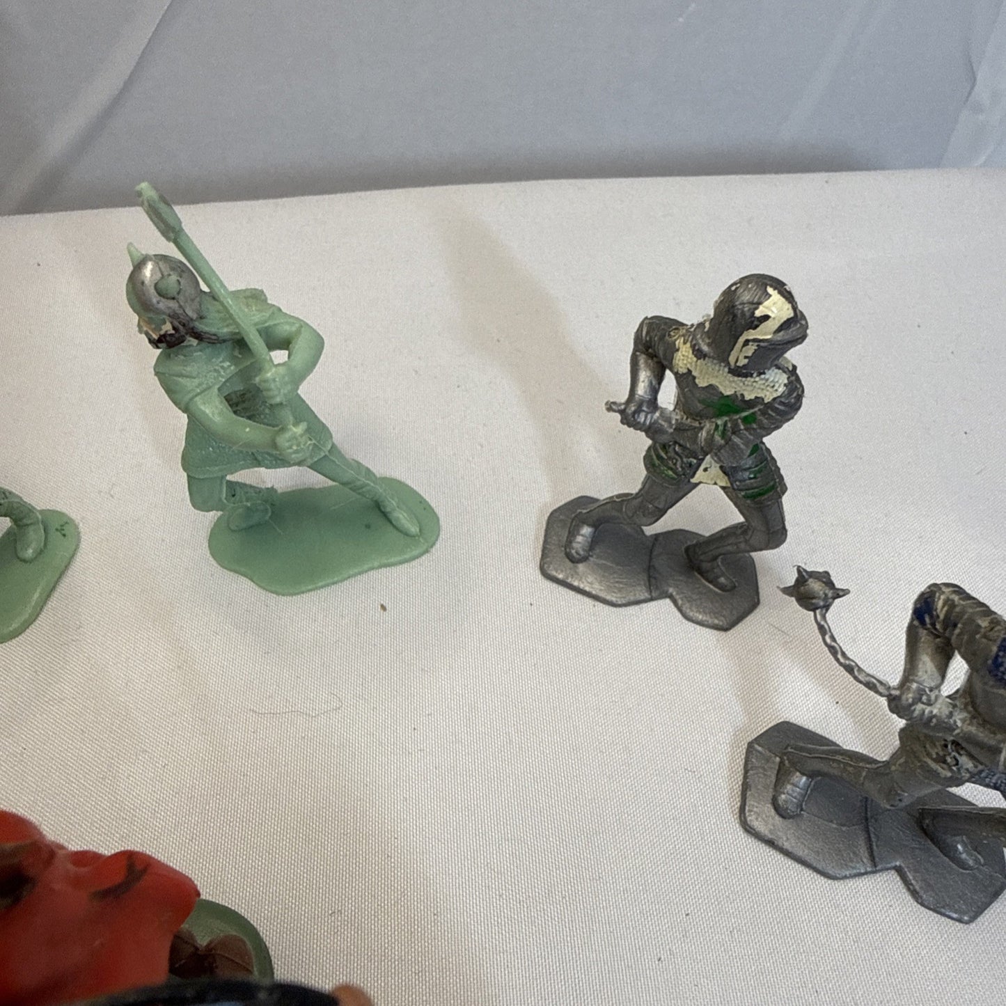 Marx & Britains Medieval Knights Horses Vikings Figures Mixed Lot of 8