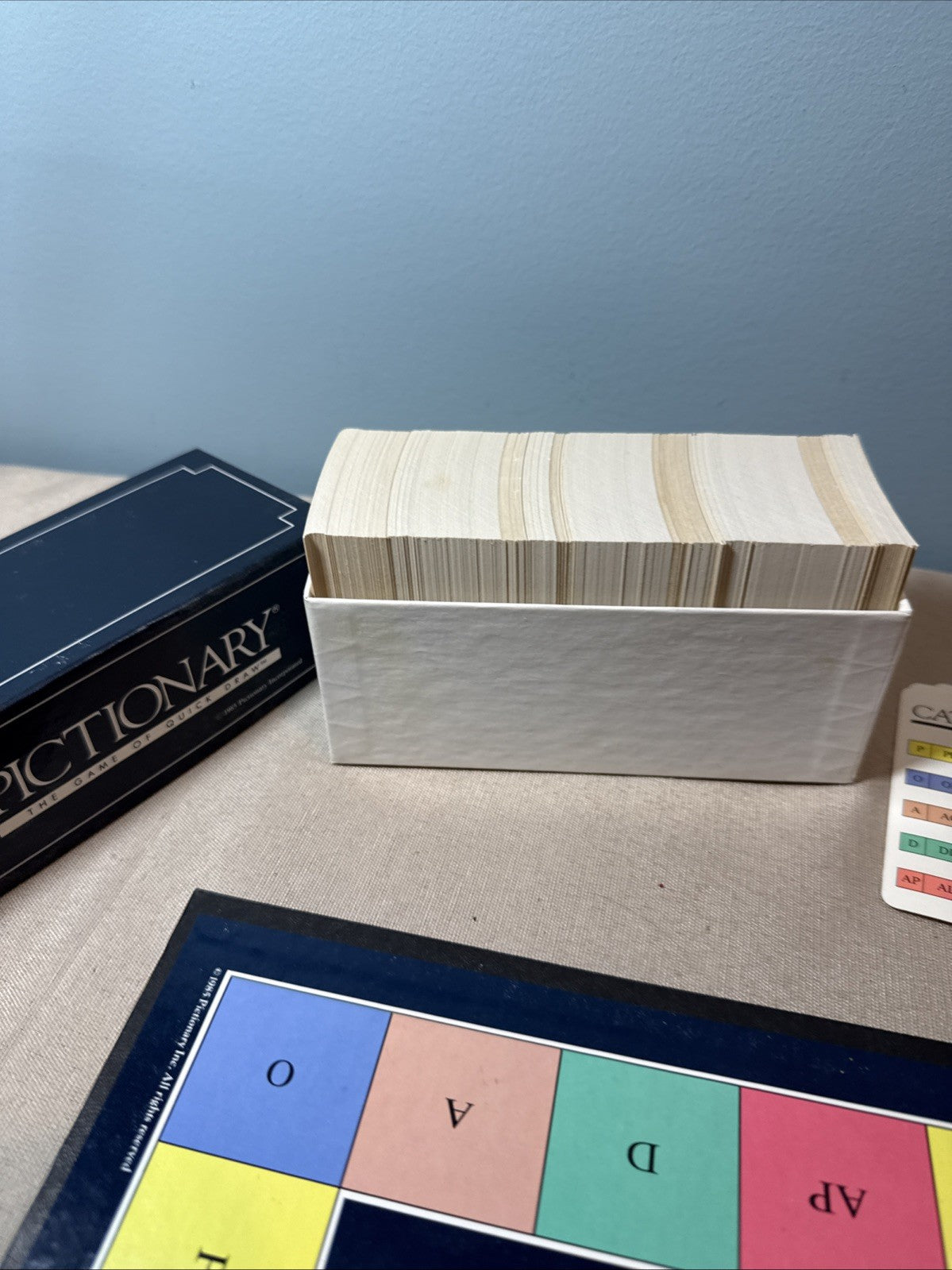 Vintage 1985 Pictionary First Edition Board Game Original Quick Draw Complete