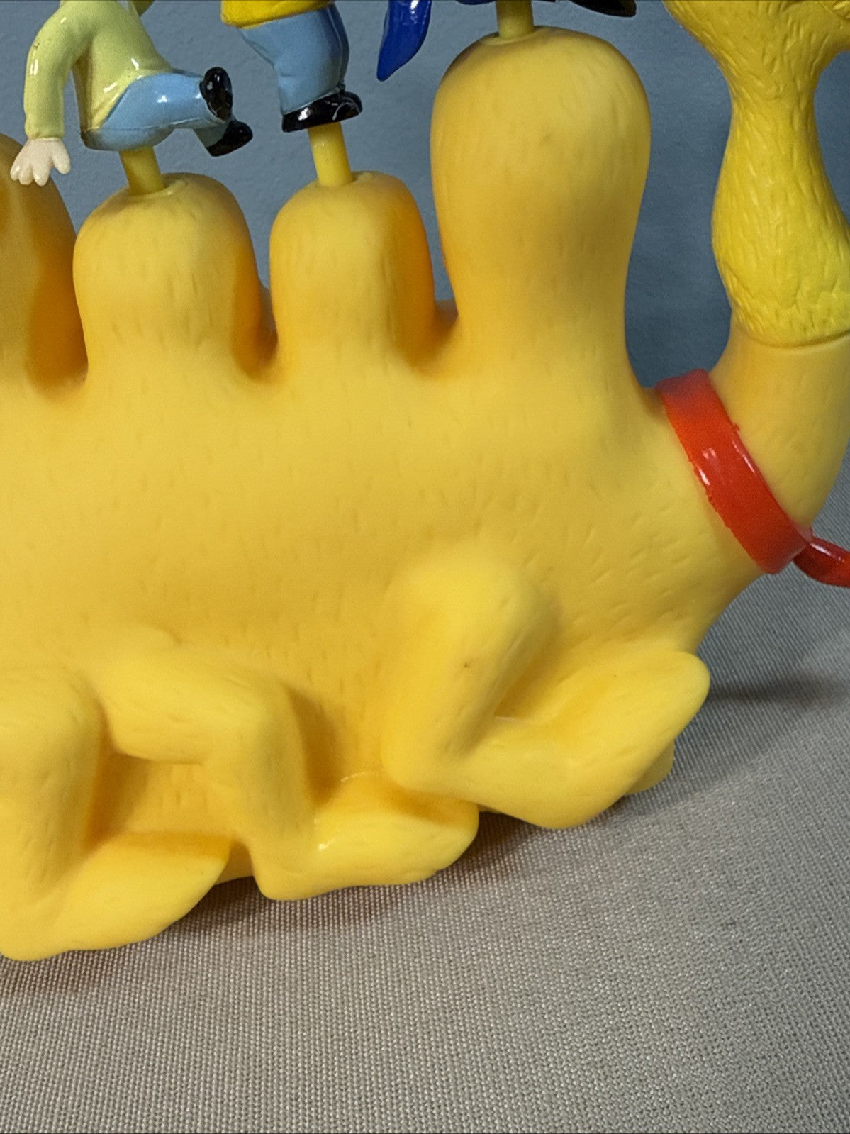 Vintage ERTL Dr Seuss Five Hump Wump Camel Yellow Pull Toy Motion Collectible