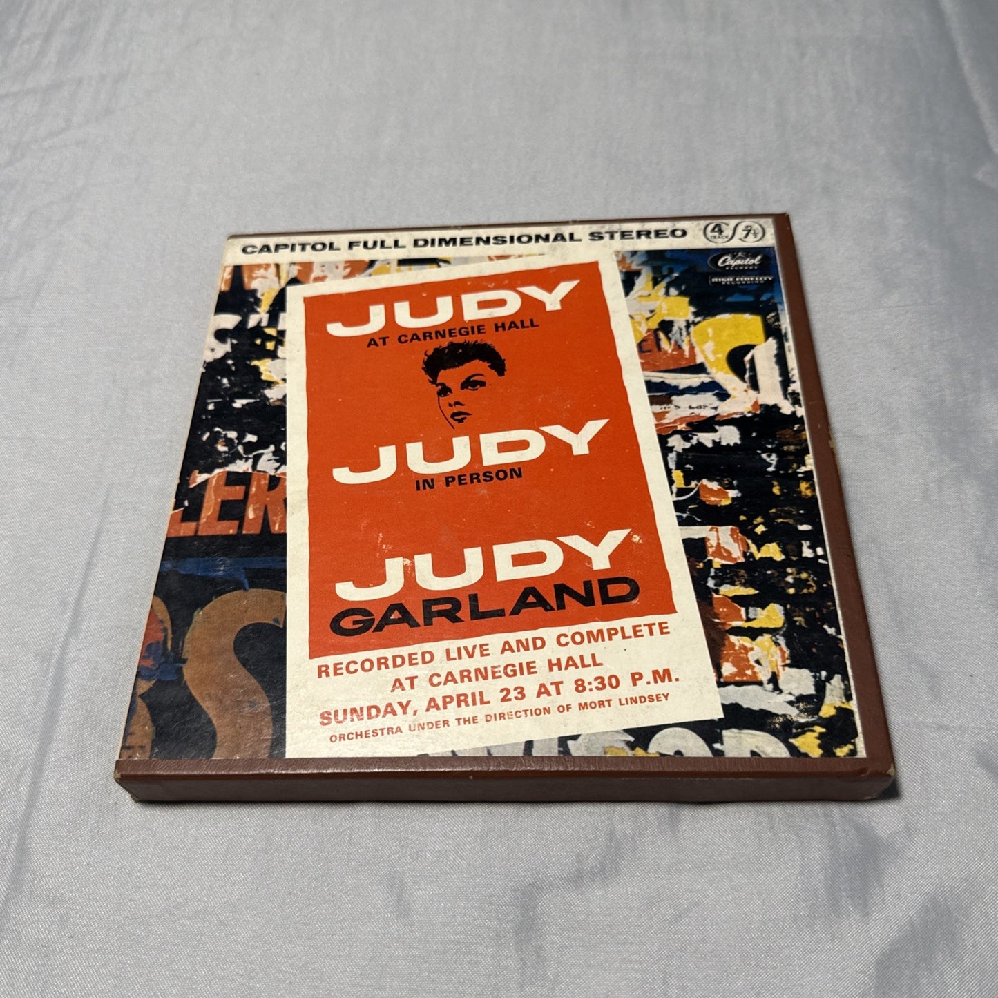 Judy Garland At Carnegie Hall 1961 Reel To Reel IPS 4 Track Stereo