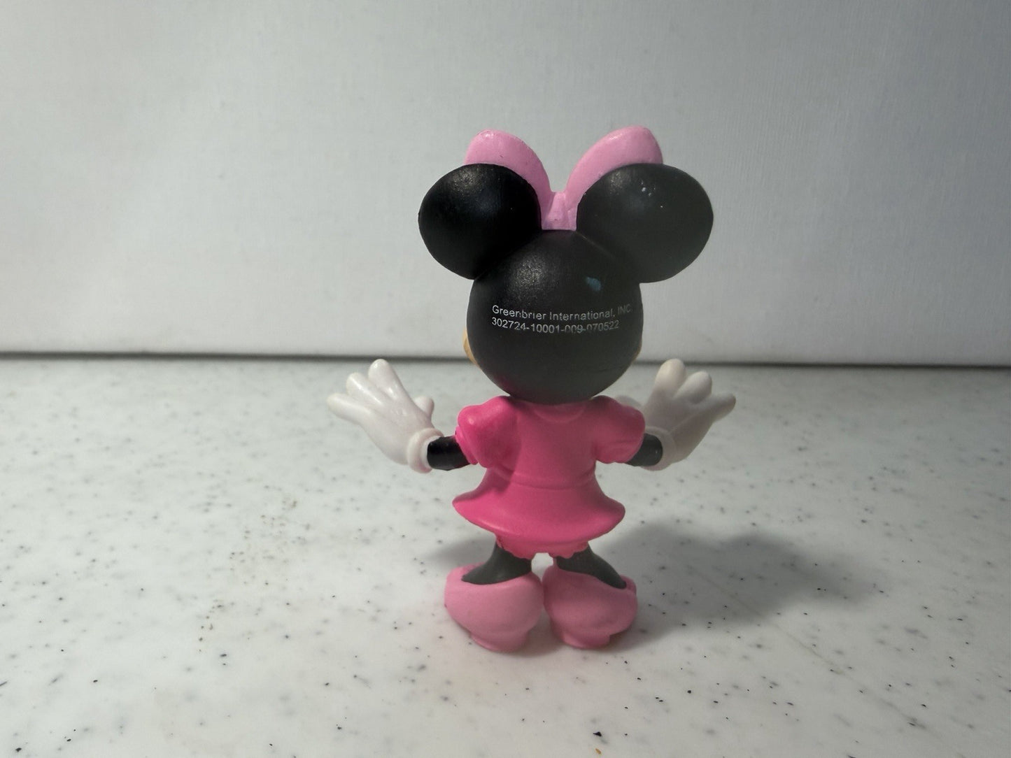 Disney Minnie Mouse Red Dress Figure Lot of 4 Vintage PVC Cake Topper Toy Set