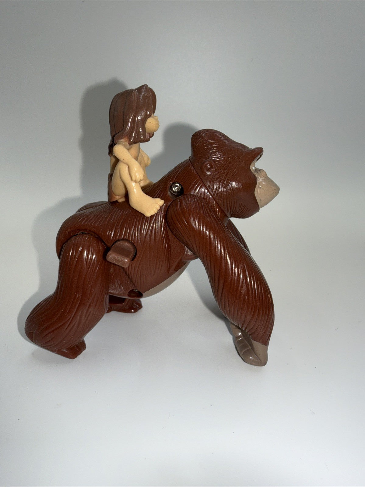 Lot Of 4 Vintage Disney Happy Meal Toys Lady Tramp Flick Tarzan Rescue Rangers