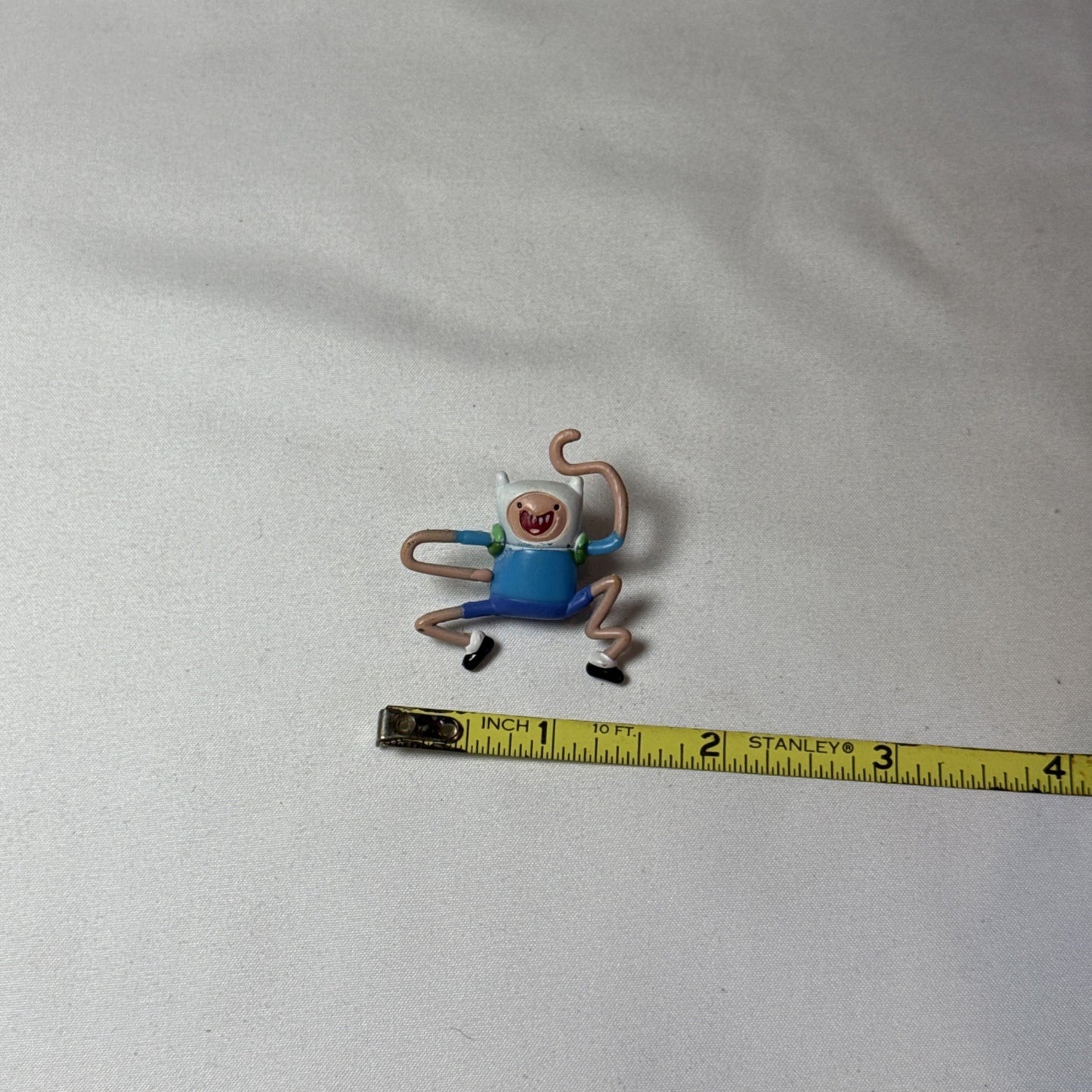 Adventure Time Finn Figure From Finn Battle Pack, Loose Mini Figure
