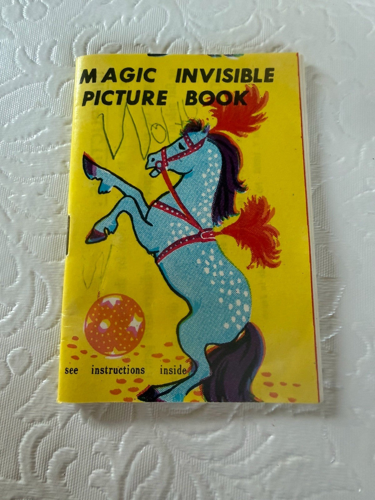 Vintage Shackman Magic Invisible Picture Books Circus Carnival Japan Lot of 5