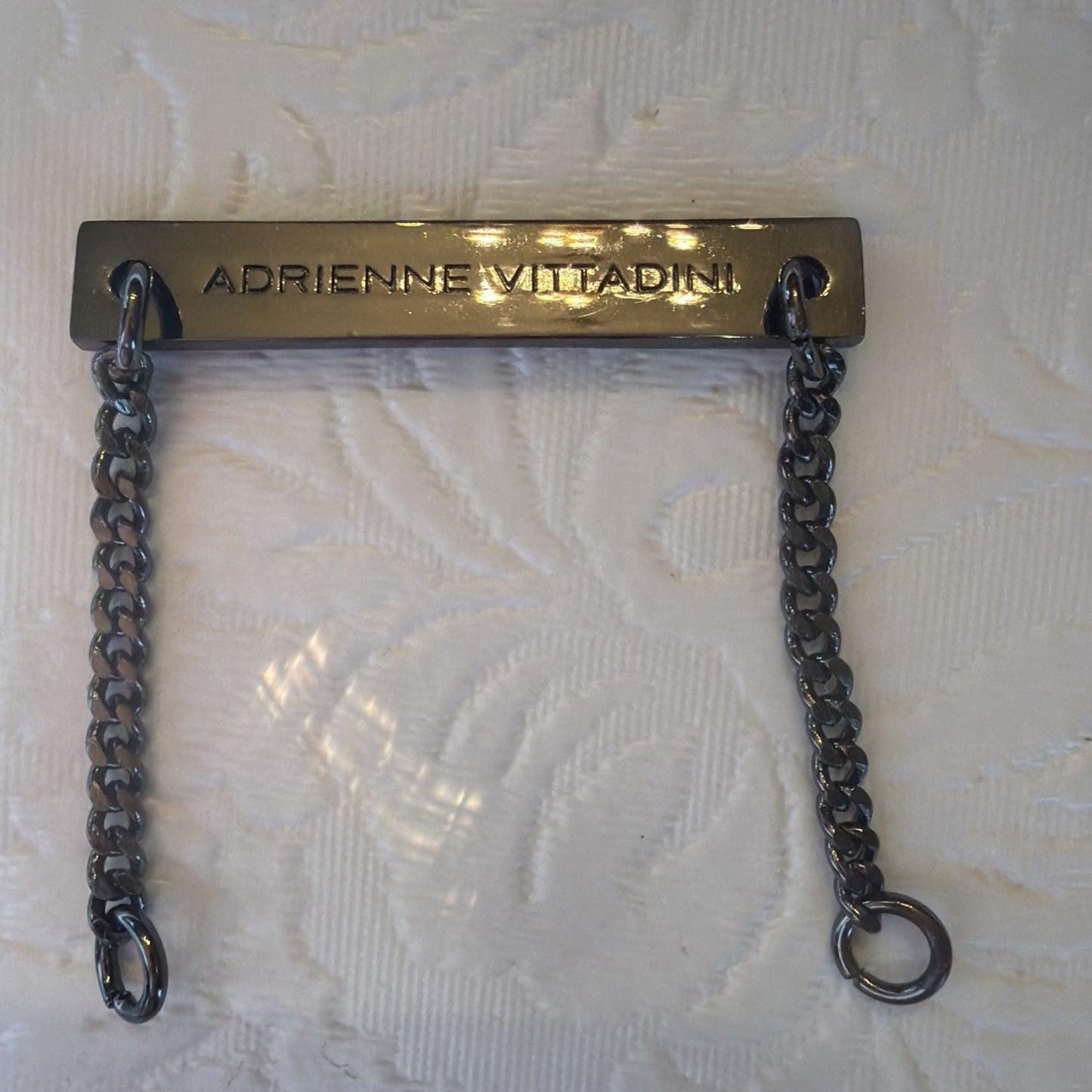 Adrienne Vittadini Replacement Button Bar Extension Chain Coat Hardware