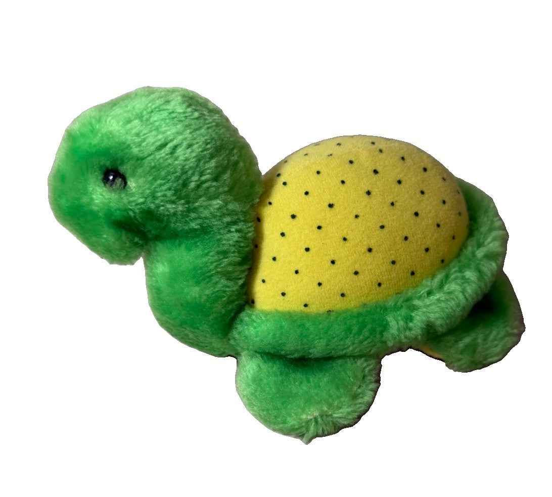 Vintage 1981 Kenner Strawberry Shortcake Tea Time Turtle Plush Apple Dumplin