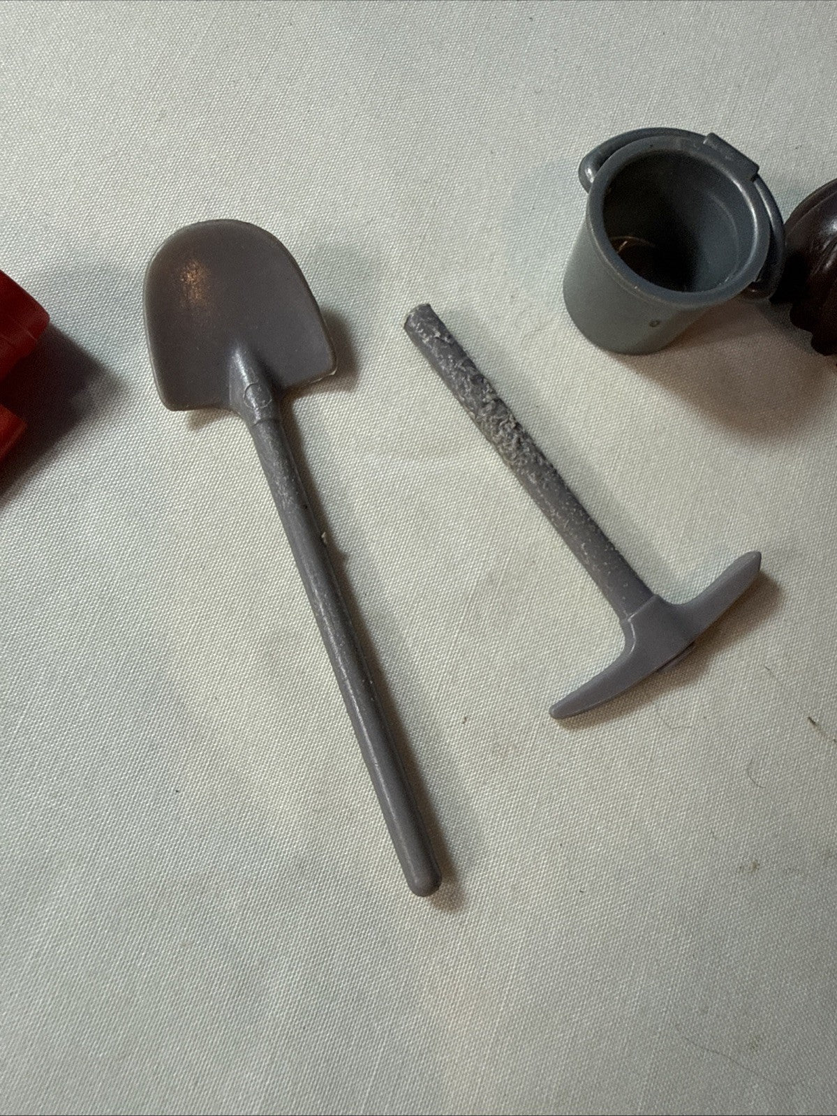 Vintage Playmobil Geobra Yellow Rescue Dinghy Boat Figures Tools Accessories