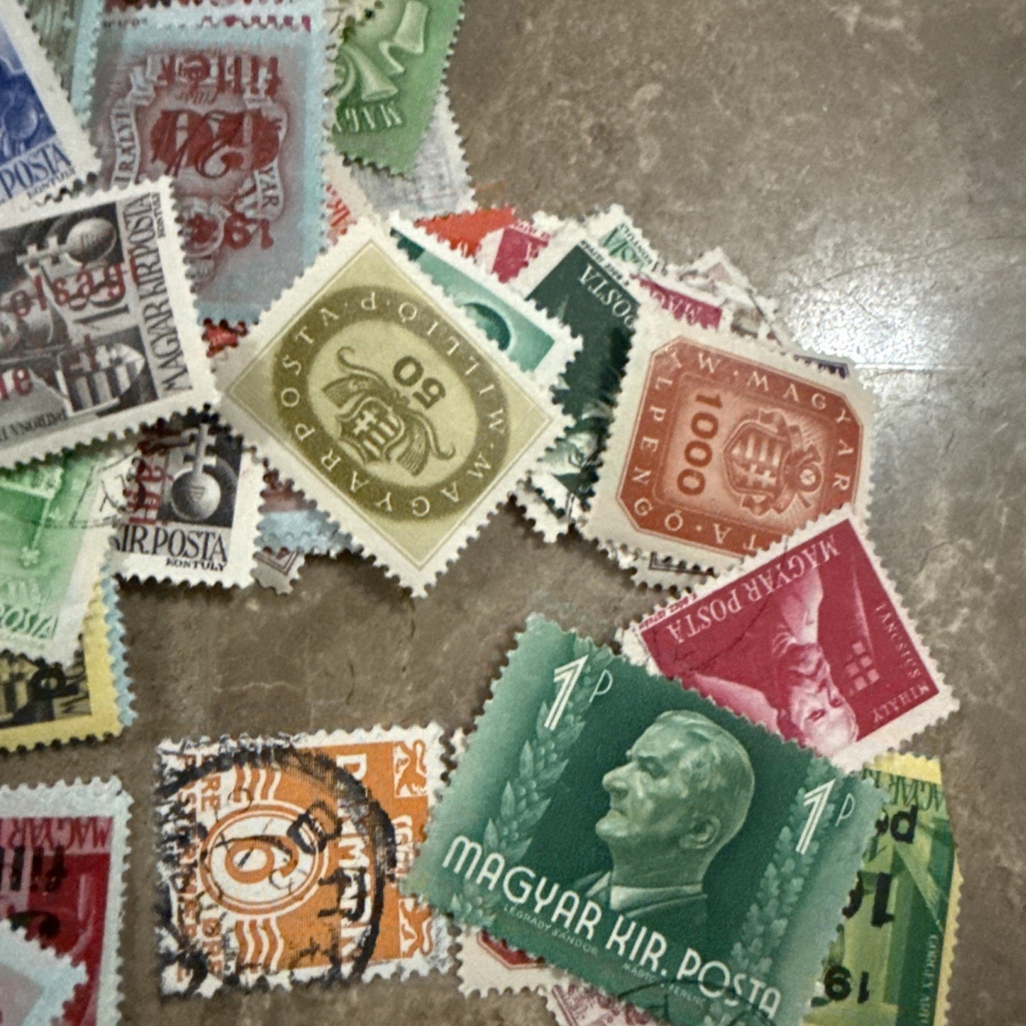 Vintage 1948 The Adventurer Stamp Album Around the World with Stamps Lot